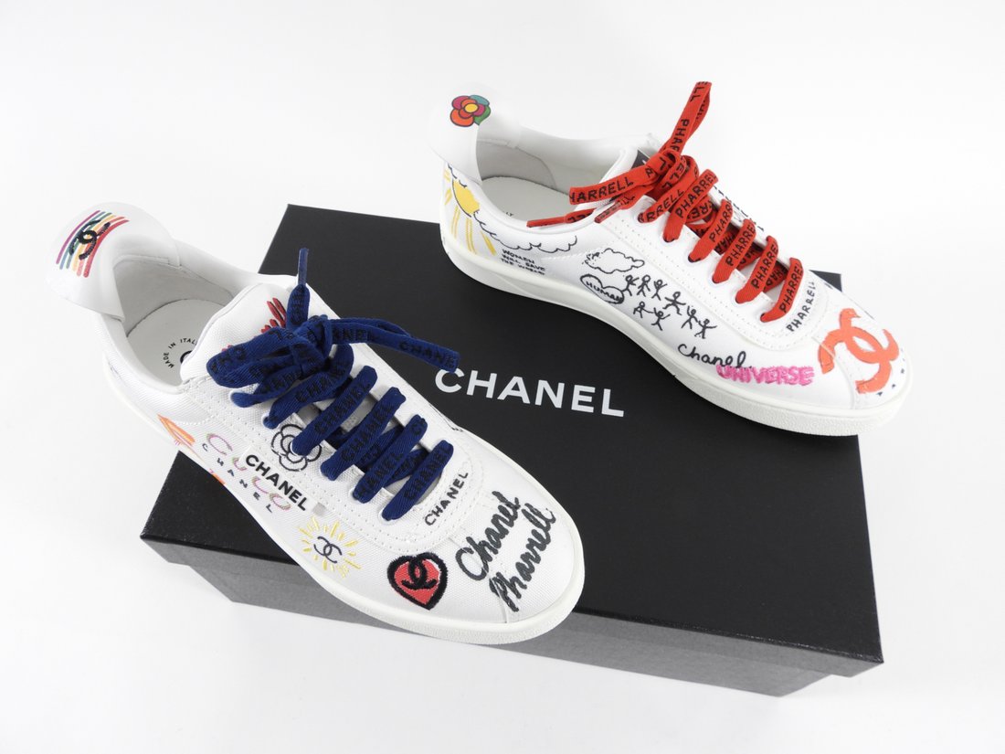 chanel tennis sneakers