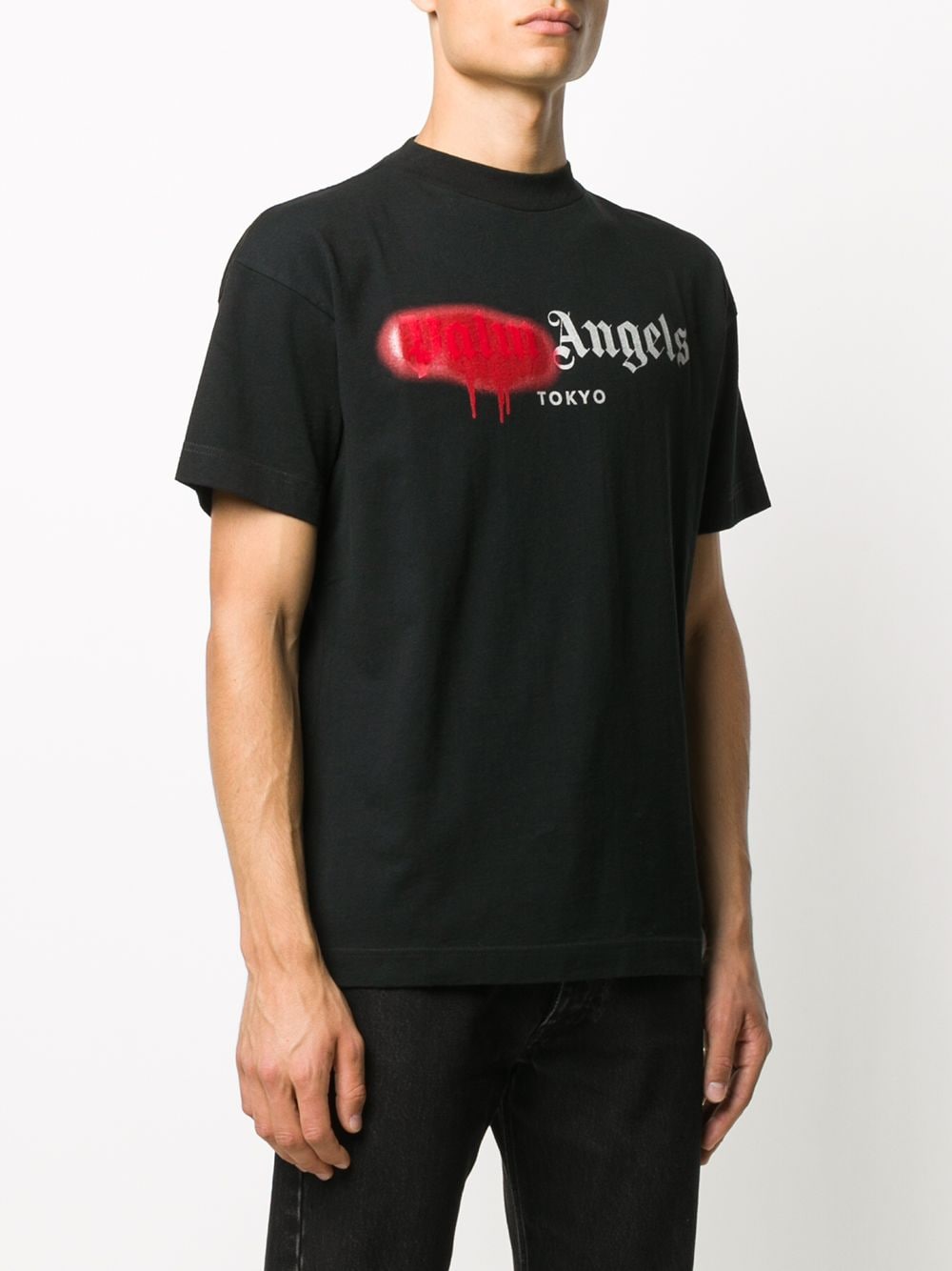Palm Angels - Sprayed Logo T-Shirt