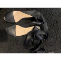 Christian Louboutin - Open Toe Minima Wraparound Flat Sandal thumb 1