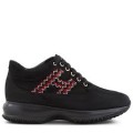 Hogan - Women Strass Embellished Suede Interactive Sneakers thumb 0